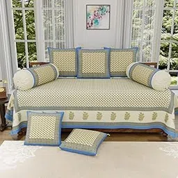 multicoloure 100% Pure Cotton Single bedsheet-picture-37