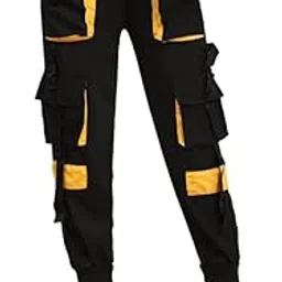 ameeha Midnight Runner Women's Cargo Joggers with Pockets, for Running, Hiking, Biking-picture-51