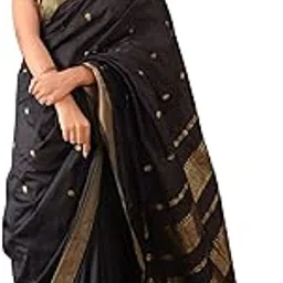 sgf11 Women's Kanjivaram Pure Soft Silk Saree With Unstitched Blouse Piece-picture-20