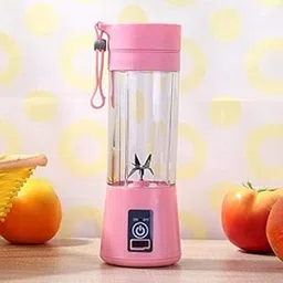 TREZZI Portable 6-Blade Electric Blender with built-in Jar, Juicer Mixer Bottle,Fruit Machine,USB Rechargeable Personal Size Grinder-picture-38