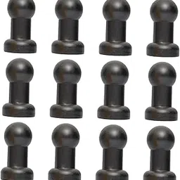 CALANDIS™ 12 Pieces Trampoline Enclosure Pole Caps Protective Trampoline Pole End Caps | Trampolines | Fitness Equipment & Gear | Fitness Running & Yoga-picture-44