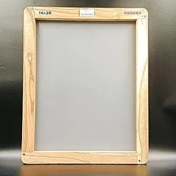16x20 Inch Extra Large Screen Printing Wooden Frame with Pre-Stretched Nylon Mesh No. 16 – Ready-to-Use for Professional Large Designs-image-10