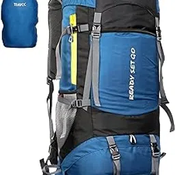 TRAWOC SPARCO 65L Travel Backpack Hiking Trekking Bag Camping Rucksack for Men & Women, Rain Cover/Shoe Compartment HK009, 3 Year Warranty-picture-34