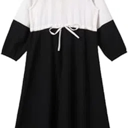 mushkiya Multi-Colored Long Maxi Gown Abaya for Girls Kids Burqa Dress with Waist Belt| Firdaus Fabric-picture-19