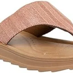 aerowalk Stylish Fashion Slipper for Women | Comfortable| Lightweight | Anti Skid | Casual Office Footwear (DI82_Par)-picture-10