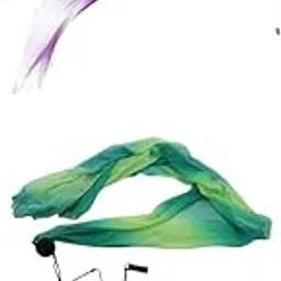 CLUB BOLLYWOOD LICHTS®2 Pairs Veil Poi Throw Balls Imitated Silk Adjustable Belly Dance Combo 14|Clothing, Shoes & Accessories | Dancewear | Adult Dancewear | Belly Dancing-image-39