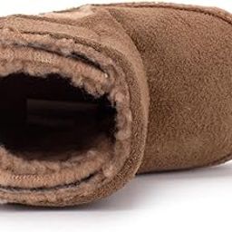 CALANDIS Winter Kids Cotton Shoes Non-Slip Warm Baby Boots Brown for 9-12 Months-image-94