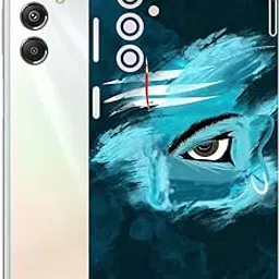 AtOdds - Samsung Galaxy M34 (5G) Mobile Back Skin Sticker - Lamination - Rear Screen Guard Protector Film Wrap (Coverage - Back+Camera+Sides) (Design - Mahadev)-picture-10