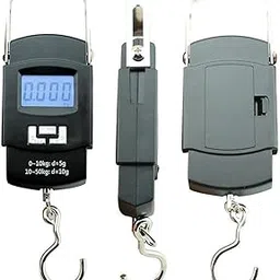 Kitchen Scale Multipurpose Portable Electronic Digital Weighing Scale | Weight Machine With Back light LCD Display | White |10 kg Weight Measure Spices Vegetable Liquids(SF400) (50 Kg)-image-91