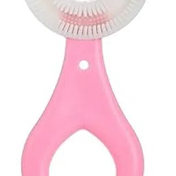 U Shaped Kids Toothbrush for Kids Children U Shape Toothbrush Baby Brush Teeth Cleaner Silicone Tooth Brush Head 360 Degree Cleansing Infant Toothbrush-picture-70