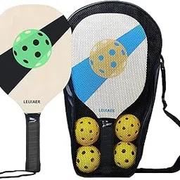 STYLEHEAVEN Pickleball Rackets Comfort Grip Portable Pickleball Rackets with Storage Bag Green and Blue|Sporting Goods|Tennis & Racquet Sports|Tennis|Racquets-image-80
