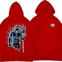 tabadtod Men’s Printed Hooded Sweatshirt | Winter Fleece Pullover Hoodie for Men | Warm Casual Winterwear | Soft Stylish Hooded Sweatshirt for Men-picture-24
