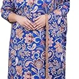 tissu Women's Plus Size Floral Printed Pure Cotton Kurta & Palazzo With Dupatta-picture-33