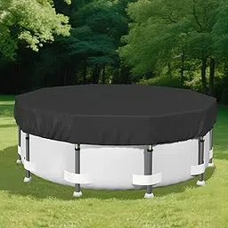 Pool Covers for Above Ground Pools, Round Pool Winter Cover, 210D Heavy-Duty Oxford Fabric Swimming Pool Covers, Superior Strength & Durability, UV Protected, Protects from Debris (12FT)-picture-14