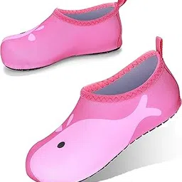 joto Water Shoes Beach Socks for Kids Toddler Baby Girls Boys, Barefoot Quick-Dry Non-Slip Swim Socks Aqua Water Shoes for Beach Swimming Pool Water Park-picture-53