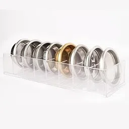 Espresso Coffee Machine Portafilter Basket Organizer, Acrylic Stand for Multiple Filter Baskets (51/53/58mm), 1 Count, Transparent-image-17