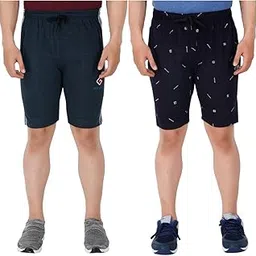 feel track Men Cotton Regular Fit Shorts-picture-28