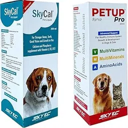 Combo Pack of SKYCAL and PETUP PRO Syrup 200ml-picture-39