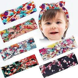 Bembika Bow Headband For Baby Girl Hair Accessories For Girls Turban Headband For Baby Girl Purple-picture-28