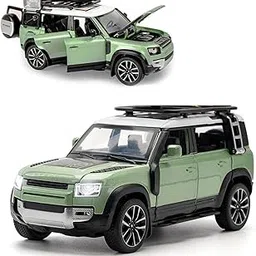 Diecast Toy Cars for Kids & Collectors| 1:32 Scale | Pull Back Action Metal Model Car | Premium Detailing, Authentic Design, Sturdy Build | Gift Toy Car (Defender)-picture-23