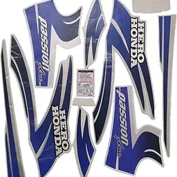 generic Motorcycle Bike Body Fancy Wrep Stickers & Decals kit Stickers for Passion Plus (EST2496HP12)-picture-22