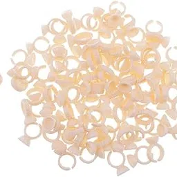 T.O.G. Lot 100pcs Silicone Pigment Rings Tattoo Ink Cups Makeup Ring Glue Holder S-picture-20