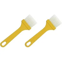 JILI HUB Plastic Handle Paint Brush Tools for Cabinet Home Improvement Orange | 3 Piece-picture-25