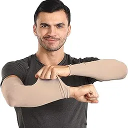 Vakyam UV Sun Protection Unisex Arm Sleeves for Summer - UPF 50 - Arm Cover for tanning and sunburn protection - 1 Pair-picture-14
