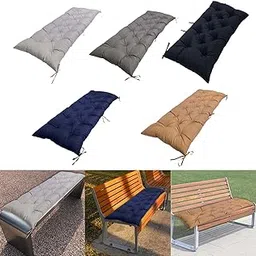 Enakshi® Patio Cushion Lounger Seat Cushion for Bench Outdoor Furniture Porch Rockers Light Gray|Home & Garden |Yard, Garden & Outdoor Living |Patio & Garden Furniture |Cushions & Pads-picture-20