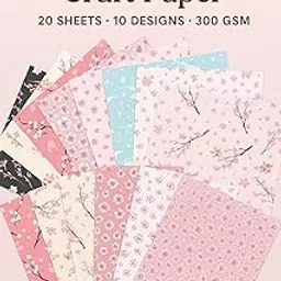 G2g Matte Paper Pattern Scrapbooking 12x12 paper with very thick SCRAPBOOK paper Amazing for all diys , Scrapbook making decorative paper and all handmade gifts CRAFTING (SPRINGFALL)-picture-30