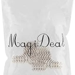 LICHTS 100Pc Mini Wooden Fence for Fairy Garden Miniature Landscape Dollhouse Decor 7.3x4.5CM-picture-10