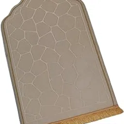 MYADDICTION Islamic Muslim Prayer Rug Flannel Carpet Soft 25.5x45inch for Kids Men Women Style P-image-88