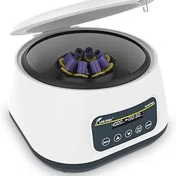 LABFISH Centrifuge Machine 2ml/5ml/10ml/15ml Lab Test Tubes | Low Speed Control 500-4500RPM,Max 2173xg | Timer Function 30sec-59min for PRP/Blood/Serum/Plasma-picture-32