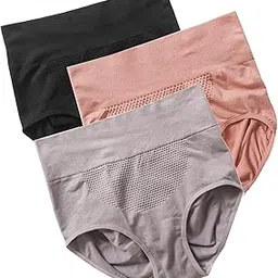 nyamah sales Women Cotton Panty, High Waist Full Coverage Girls Briefs Hipster Everyday use Panties for Women-picture-46