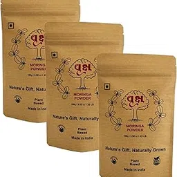 Moringa Leaf Powder | Rich in Iron, Calcium & Antioxidants | Energy Booster & Immunity Support | Ideal for Smoothies, Juices & Daily Nutrition | 100G | Pack of 3-picture-11