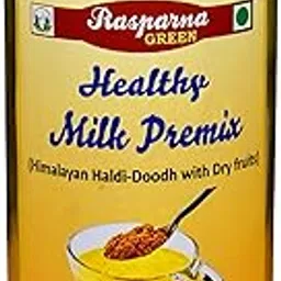 Rasparna Green High Protein Milk Premix Doodh-Haldi Masala Latte with Dry Fruits powder, Ashwagandha, Kesar, Pahadi Haldi/Himalayan Turmeric 24 natural ingredients - 100g-image-3