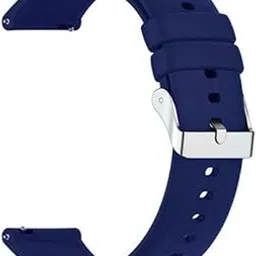 Smart Watch Strap Compatible with Fastrack Active Pro Smart Watch - Flexible Rubber Strap-picture-48