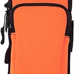 VIZCO Mens Cross Body Bag Waterproof Sport Armband Bag Running Jogging Gym Arm Outdoor Sports Arm Pouch Phone Bag Case Cover (Color : Orange)-picture-23