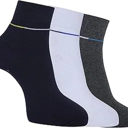 dollar Woollen Ankle Length Socks for Men's Free Size In (3 Pair)-picture-29