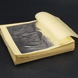 25Pcs Silver Leaf Sheets 6"x4 inch Edible Silver Leaf Pure Silver Leaf for Beauty Routine and Makeup, Bakery and Pastry,Cake Decoration, Chocolates and Gilding DIY Art and Craft Work Furniture-picture-28