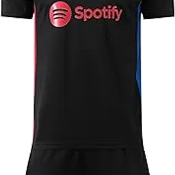 Sports Soccer Home Away Kids Boys Barce Lamine Yamal Football Jersey Boys Set T-Shirt and Shorts-image-65