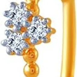 p.c. chandra jewellers 14k (585) Yellow Gold and Diamond Ring for Women-picture-22