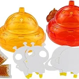SECRET DESIRE 2X Spaceship Shape Reusable Red Fruit Fly Traps for Gardens Farms Trapping Hornet Style A|Home Improvement|Plumbing & Fixtures|Other Home Plumbing & Fixtures-picture-24