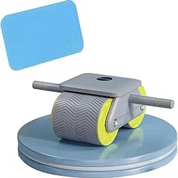 ShreeVoke AB Roller Exercise Wheel For Abdominal Core Strength Training, Automatic Rebound, AB Roller For Men Women Exercise Wheels Home Gym Fitness-picture-30