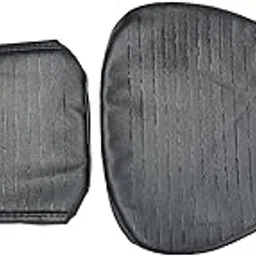 R.J.VON - Rexine Soft Seat Cover Black Prime Quality for RE Meteor 350-image-45