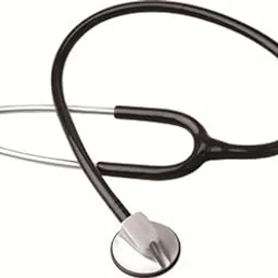 shakuntla Single Head Cardiology Stethoscope (Black)-image-0