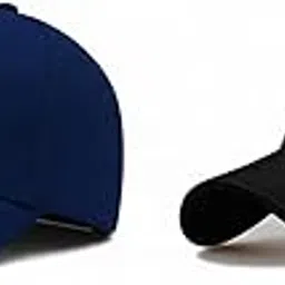 urban punk Baseball Cap for Men Original Adjustable Unisex Cap, Mens Caps Stylish, All Sports Type Caps or Hats, Free Size, UV Protection, Sports Cap for Men's, Outdoor Casual Wear Cap (Pack of 2)-picture-17