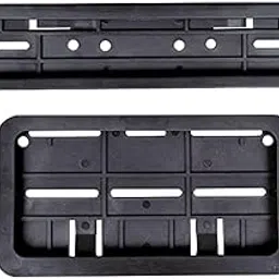Auto Pearl Plastic Bike Registration License Plate Frame Holder, Bike Protective Frame License Plate Covers Holders for - Sport-picture-12