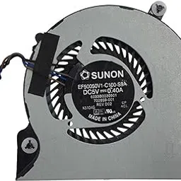 FYONLI Compatible Laptop CPU Cooling Fan for HP Elitebook Folio 9470m CPU Fan-picture-32