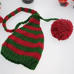 Newborn Baby Infant Toddler Hand-Knit Sweaters Long Tail Photography Pro Hats Outfits-picture-25